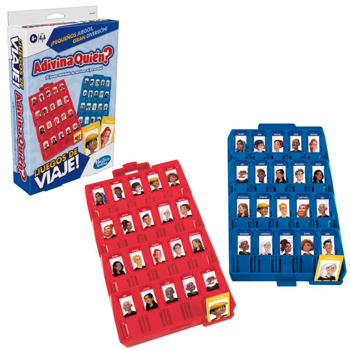 Juego De Mesa Hasbro Gaming Grab And Go - Adivina Quien